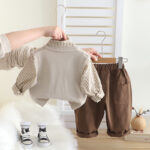 Ensemble Chic Beige & Marron – Image 2