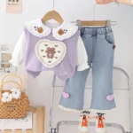 Ensemble Ours Lavande Tendre