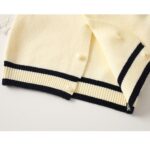 Ensemble Fille Sailor Chic – Jaune & Bleu Marine – Image 3