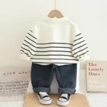 Ensemble Polo Marin Chic – Blanc – Image 3