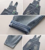 Ensemble Salopette + T-shirt Noir – Image 2