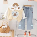 Ensemble Ours Mignon Crème