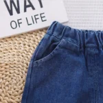 Ensemble Fille Rose Fleur Brodée – Image 4