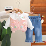 Ensemble Fleur Rose Délicat