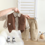 Ensemble Chic Marron & Beige