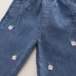 Ensemble Fille “Fleur Magique” – Blanc – Image 3