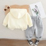 Ensemble Dino Hoodie Crème – Image 2